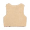 Beige teddy vestje - Gilet vanilla 